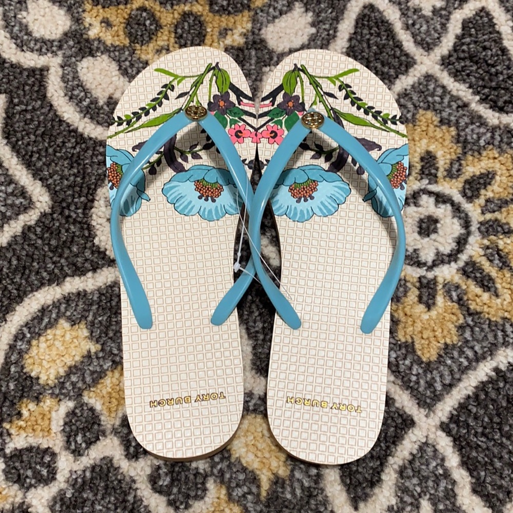 Brand New Tory Burch Flip Flops